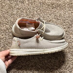 Hey Dude Women’s Slip-On Loafers - Light Tan